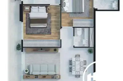 Apartamento com 2 quartos à venda na Avenida Osvaldo Reis, Praia Brava, Itajaí