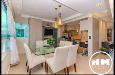 Cobertura duplex vista mar 3 suites + 2 dorm e 4 vagas centro de bal camboriu