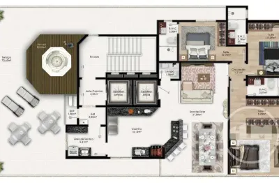 Apartamento com 3 quartos à venda na rua 2850, 268, centro, balneário camboriú por r$ 2.089.758
