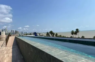 Flat com 1 quarto à venda na Rua Vereador Antônio Pessoa da Rocha, 78, Cabo Branco, João Pessoa