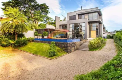 Casa com 5 dormitórios à venda, 525 m² por r$ 4.500.000,00 - boa vista - novo hamburgo/rs