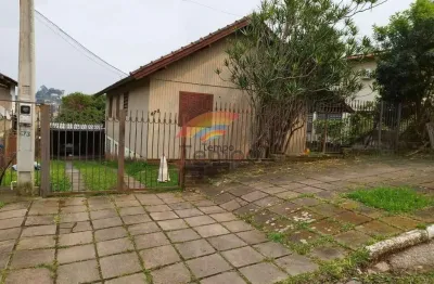 Terreno com casa localizado no bairro ideal de novo hamburgo/rs