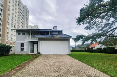 Casa semi mobiliada com 2 terrenos localizada no jardim mauá - novo hamburgo.