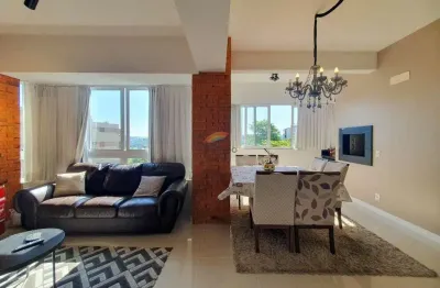 Apartamento mobiliado com 03 dormitórios, sendo 01 suíte e 2 vagas no guarani - nh