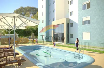 Apartamento em construção com 2 dormitórios à venda, 60 m²  - industrial - novo hamburgo/rs