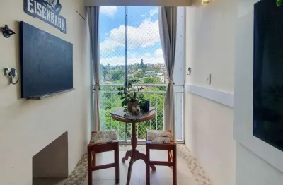 Apartamento semi mobiliado e a venda! vila nova - novo hamburgo.