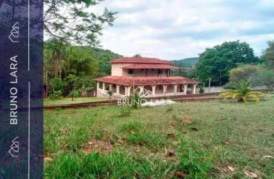 Sítio com 6 dormitórios à venda, 5000 m² por r$ 650.000,00 - brejo - igarapé/mg