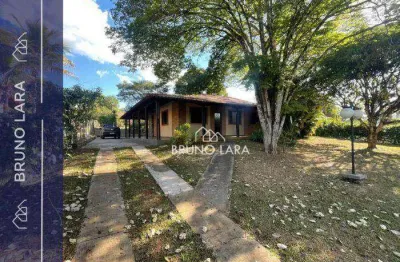 Casa rústica para locação no tradicional condomínio fazenda solar