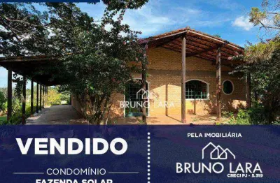Casa à venda no condomínio fazenda solar, igarapé mg.