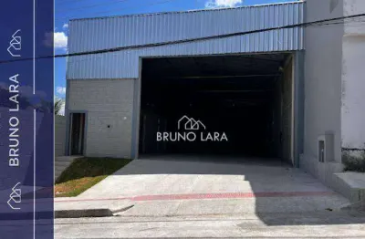 Galpão disponível para locação no bairro jardim alterosa, betim-mg.