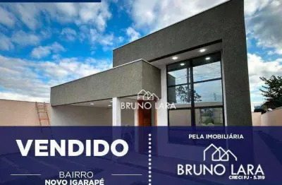 Casa com 3 quartos à venda na Rua José Emilio Menezes, 773, Novo Igarapé, Igarapé