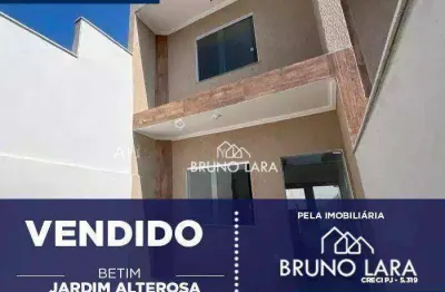 Casa com 2 quartos à venda na Rua Aloes, 123, Cruzeiro do Sul, Betim