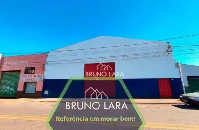 Galpão disponível para locação no centro - igarapé/mg.