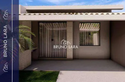 Casa com 2 dormitórios à venda, 65 m² por r$ 305.000,00 - cidade nova - igarapé/mg