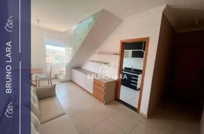 Cobertura disponível para locação no bairro senhora das graça em betim.