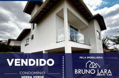 Casa em condomínio fechado com 4 quartos à venda na Rua Asa Branca, 1, Condomínio Serra Verde, Igarapé