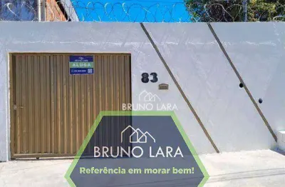 Casa disponível para locação no bairro panorama - igarapé/mg.