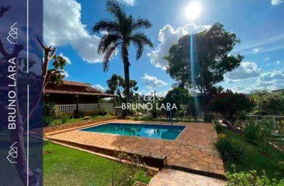 Sítio com 4 dormitórios para alugar, 1500 m² por r$ 4.029,16/mês - atenas - igarapé/mg