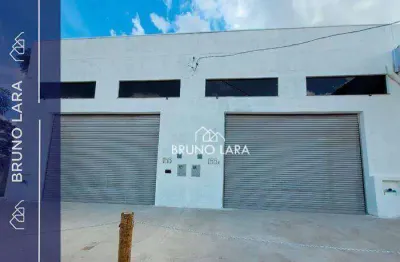 Galpão disponível para locação no bairro Fernão Dias em Igarapé.