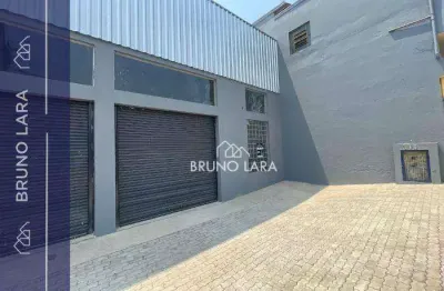 Galpão disponível para locação no bairro canarinho em igarapé-mg