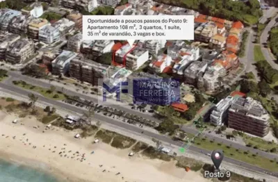 Apartamento à venda 3 quartos, 3 suites, 3 vagas, 108m², recreio dos bandeirantes, rio de janeiro -