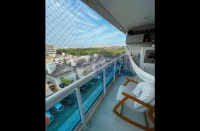 Apartamento à venda 2 quartos, 1 suíte, 1 vaga, 75m², recreio dos bandeirantes, rio de janeiro - rj