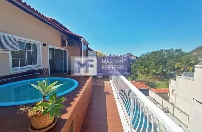 Cobertura vista mar 250m²  dos bandeirantes, rio de janeiro, rj