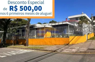 Ótima oportunidade para locação - casa comercial na rua júlio perneta, merces – curitiba