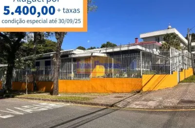 Ótima oportunidade para locação - casa residencial/comercial na rua júlio perneta, merces – curitiba
