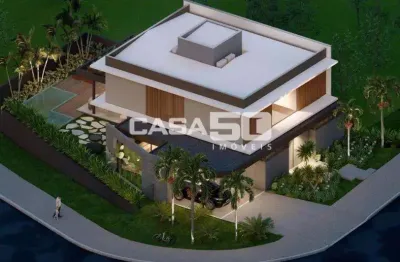 Casa em condomínio fechado com 4 quartos à venda na rua das palmas, 100, alphaville dom pedro, campinas, 340 m2 por r$ 4.100.000