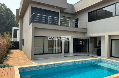 Casa em condomínio fechado com 5 quartos à venda na rodovia dos agricultores, 2000, jardim portugal, valinhos, 353 m2 por r$ 2.790.000