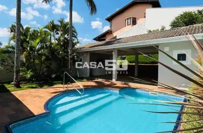 Casa em condomínio fechado com 4 quartos à venda na rua do realengo, 01, loteamento caminhos de san conrado (sousas), campinas, 405 m2 por r$ 1.850.000