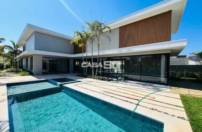 Casa em condomínio fechado com 4 quartos à venda na rua caio prado junior, 100, loteamento residencial pedra alta (sousas), campinas, 558 m2 por r$ 7.900.000
