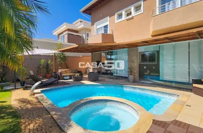 Casa em condomínio fechado com 4 quartos à venda na avenida dermival bernardes siqueira, 3726, swiss park, campinas, 270 m2 por r$ 2.490.000