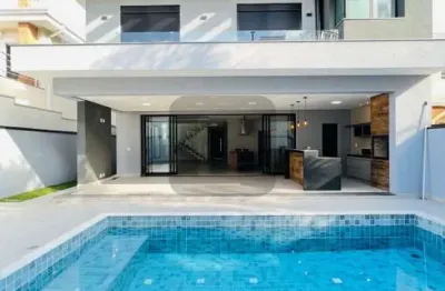 Casa em condomínio fechado com 4 quartos à venda na avenida josé bueno de camargo, 3726, swiss park, campinas, 300 m2 por r$ 3.090.000