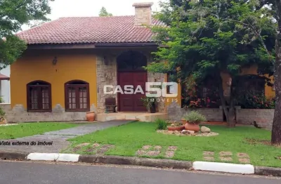 Casa em condomínio fechado com 3 quartos à venda na estrada francisco von zuben, 01, vila embaré, valinhos, 447 m2 por r$ 1.600.000