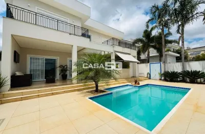 Casa em condomínio fechado com 4 quartos à venda na rua viles de france, 148, ville sainte helene, campinas, 360 m2 por r$ 3.800.000