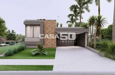 Casa em condomínio fechado com 3 quartos à venda na rua sebastião cardoso, 168, parque brasil 500, paulínia, 220 m2 por r$ 1.950.000