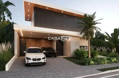 Casa em condomínio fechado com 4 quartos à venda na rua sebastião cardoso, 168, parque brasil 500, paulínia, 366 m2 por r$ 2.990.000