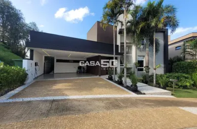 Casa em condomínio fechado com 4 quartos à venda na rua doutor bernardo beiguelman, 100, loteamento parque dos alecrins, campinas, 270 m2 por r$ 2.500.000