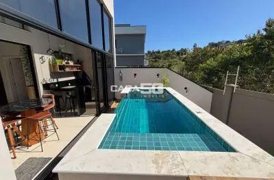 Casa em condomínio fechado com 3 quartos à venda na rua alessandro payaro, 350, parque rural fazenda santa cândida, campinas, 235 m2 por r$ 2.200.000