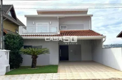 Casa em condomínio fechado com 3 quartos à venda na avenida gessy lever, 915, lenheiro, valinhos, 285 m2 por r$ 1.060.000