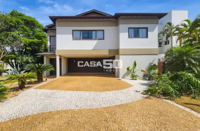 Casa em condomínio fechado com 5 quartos à venda na avenida araçá, 100, loteamento alphaville campinas, campinas, 545 m2 por r$ 4.250.000