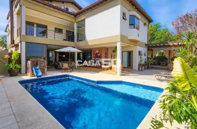 Casa em condomínio fechado com 5 quartos à venda na avenida araçá, 100, loteamento alphaville campinas, campinas, 545 m2 por r$ 4.250.000