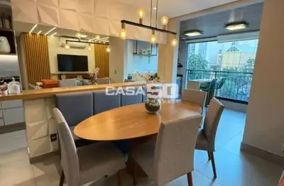 Apartamento com 2 quartos à venda na rua azarias de melo, 380, taquaral, campinas, 84 m2 por r$ 1.235.000