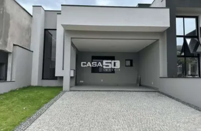 Casa em condomínio fechado com 3 quartos à venda na avenida luiz greco, 225, vila monte alegre, paulínia, 137 m2 por r$ 1.040.000