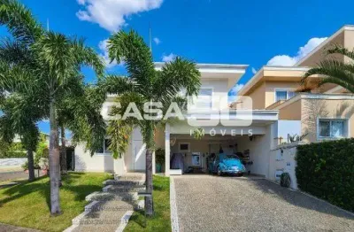 Casa em condomínio fechado com 4 quartos à venda na rua doutor bernardo beiguelman, 100, loteamento parque dos alecrins, campinas, 300 m2 por r$ 2.980.000