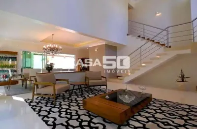 Casa em condomínio fechado com 4 quartos à venda na estrada municipal adelina segantini cerqueira leite, 1000, loteamento mont blanc residence, campinas, 437 m2 por r$ 4.400.000
