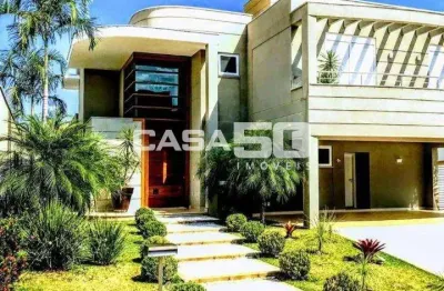 Casa em condomínio fechado com 5 quartos à venda na estrada municipal adelina segantini cerqueira leite, 1000, loteamento mont blanc residence, campinas, 460 m2 por r$ 4.690.000
