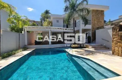 Casa em condomínio fechado com 4 quartos à venda na avenida araçá, 100, loteamento alphaville campinas, campinas, 344 m2 por r$ 4.000.000